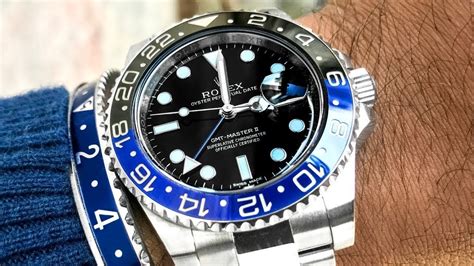 rolex batman review youtube|Batman Rolex watch price.